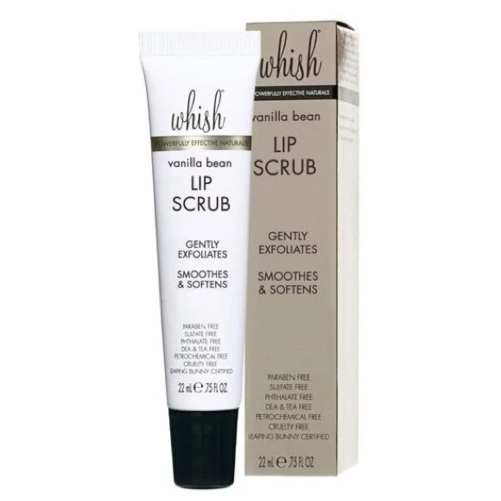 Whish Vanilla Bean Lip Scrub, NWT